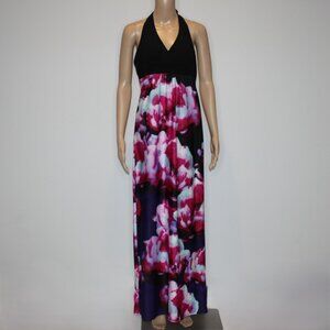 Mexx Women's Halter Top Floral Maxi Dress in size Large